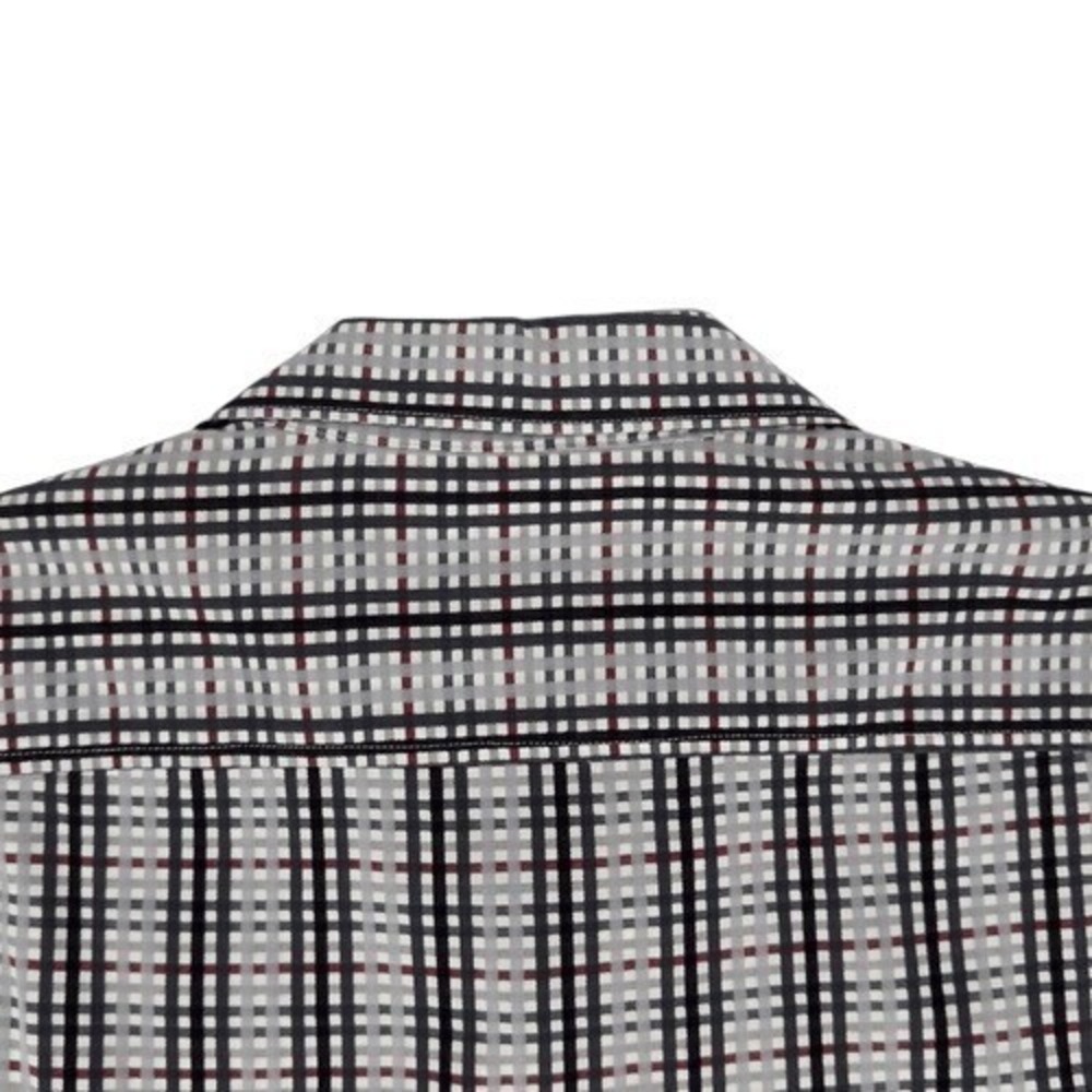Tasso Elba Plaid Button-Up Shirt‎ L - Picture 5 of 7